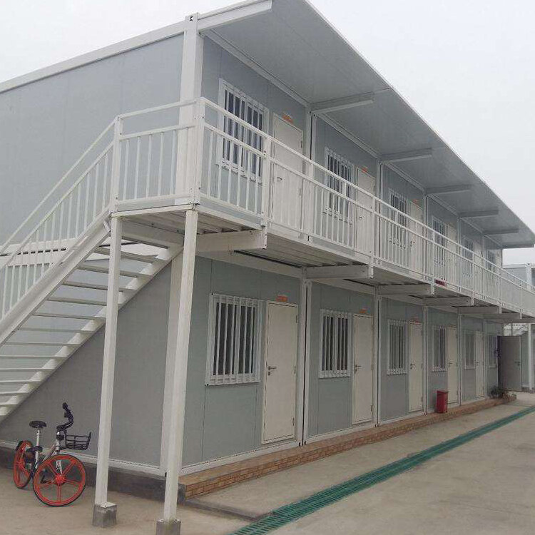 Economical prefabricated dormitory container house for simple installation office