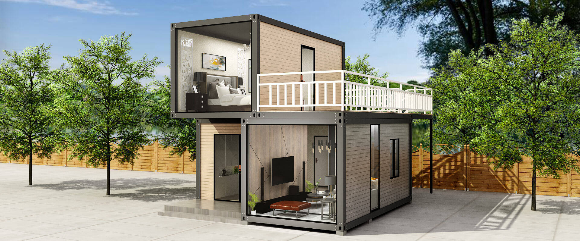 Features and benefits of luxury container house