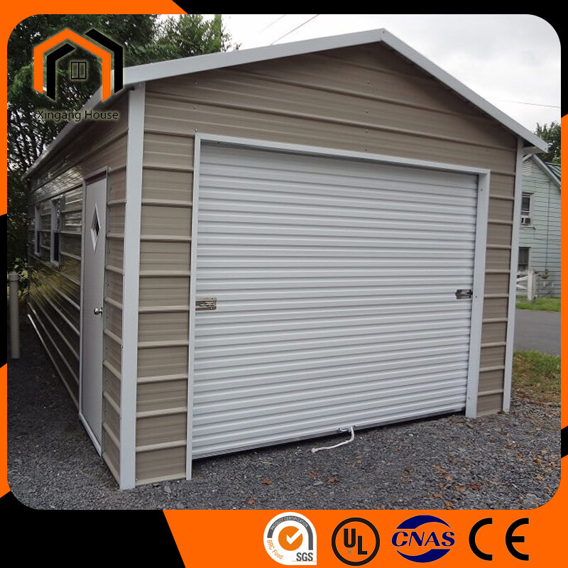 Factory Price Customizable Prefabricated Metal Shed Warehouse Workshop Steel Structure Garage