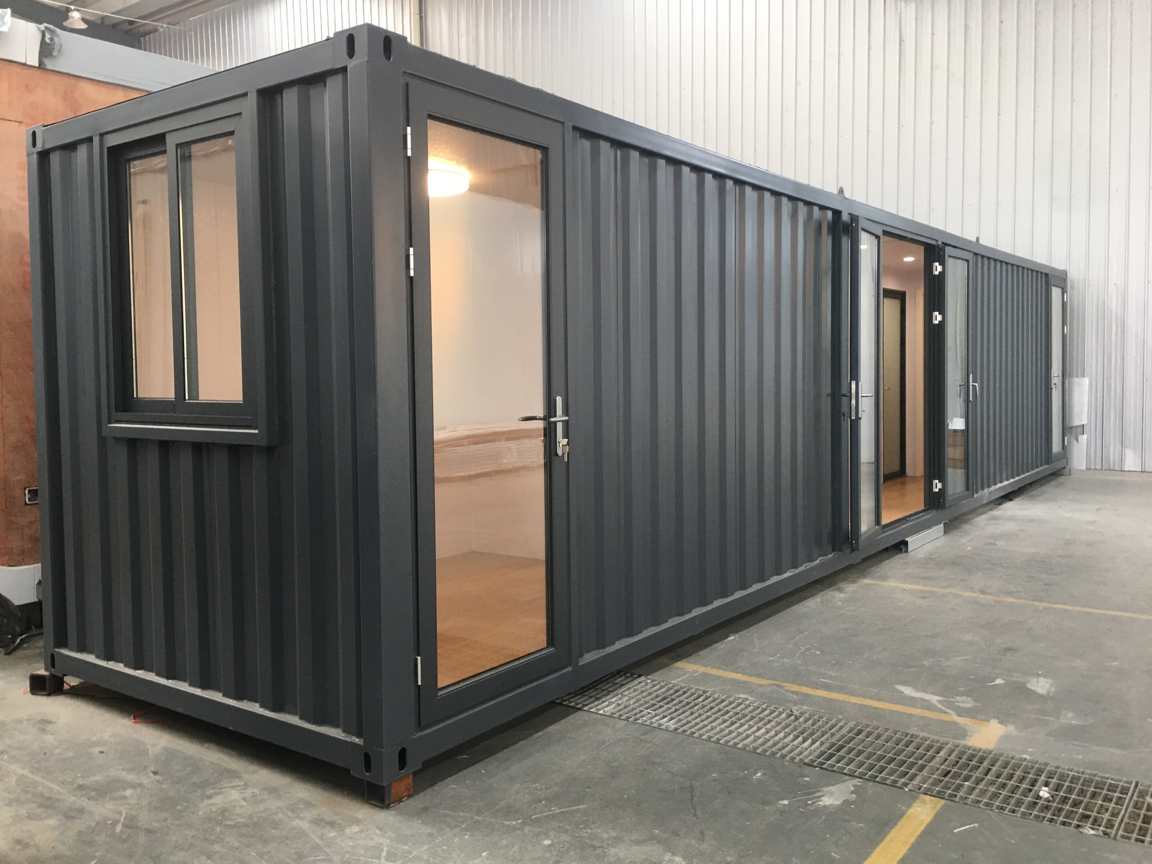 A 40ft Premade Container House Used in New Zealand
