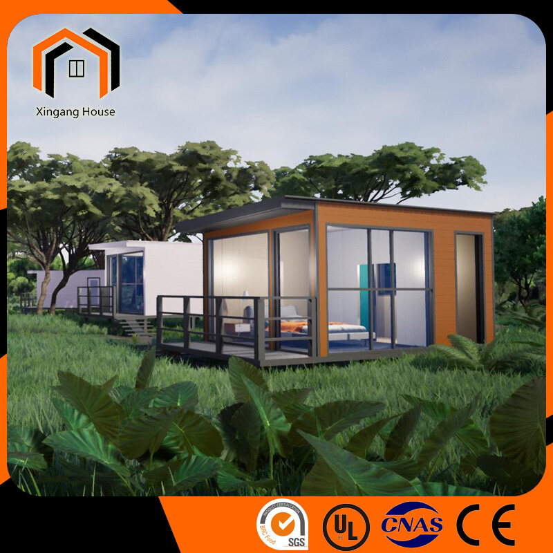 Luxury Prefabricated Light Steel House Portable Prefab House Living Container House for sale