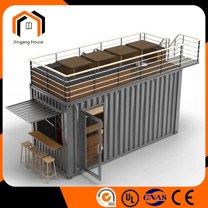 Factory direct competitive price shipping container 40ft luxury prefabricated container house