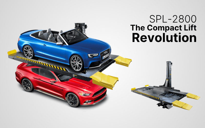 SPL-2800: The Compact Car Lift Solution