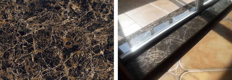 02 Spain Dark Brown Net - The Ultimate Guide to 41 Global Stones—With Real-World Design Inspiration
