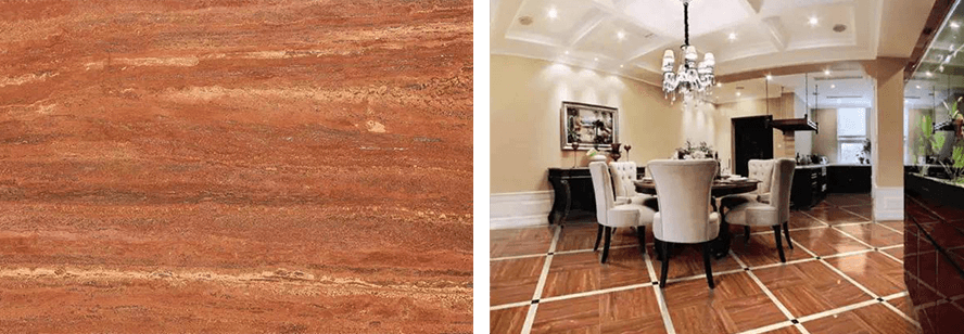 Italy Red Travertine