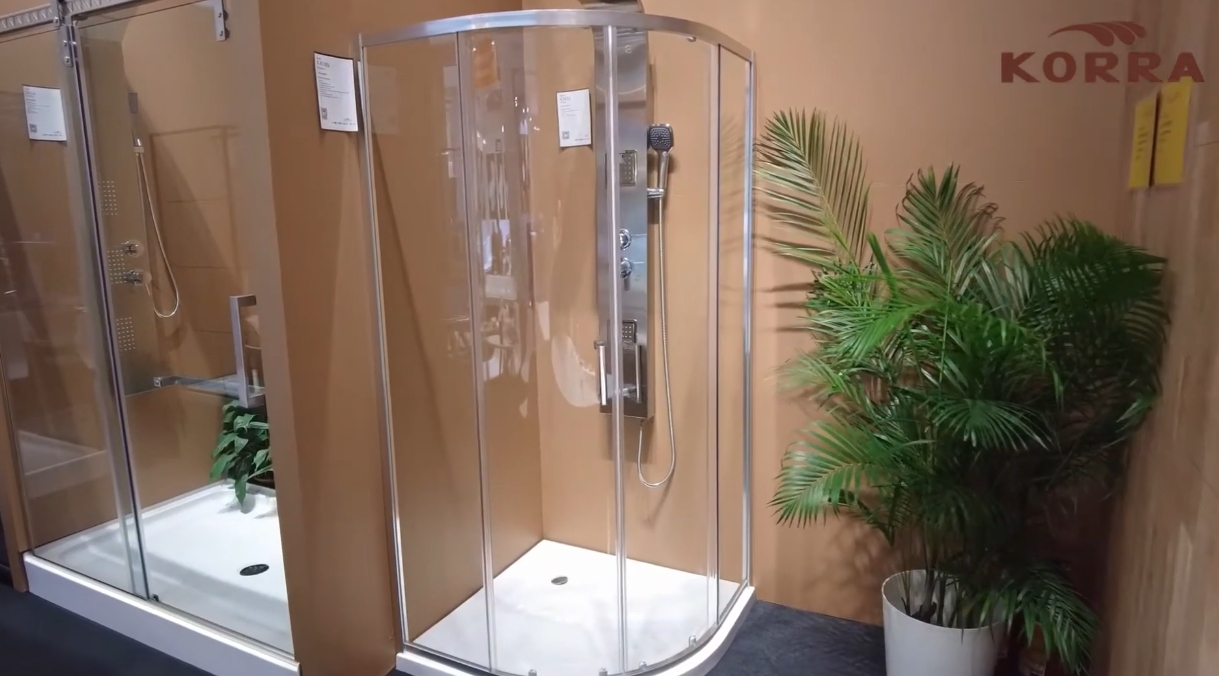 Fair Live_K-874N Quadrant Shape Economic Shower Enclosure from Korra Bath Ware