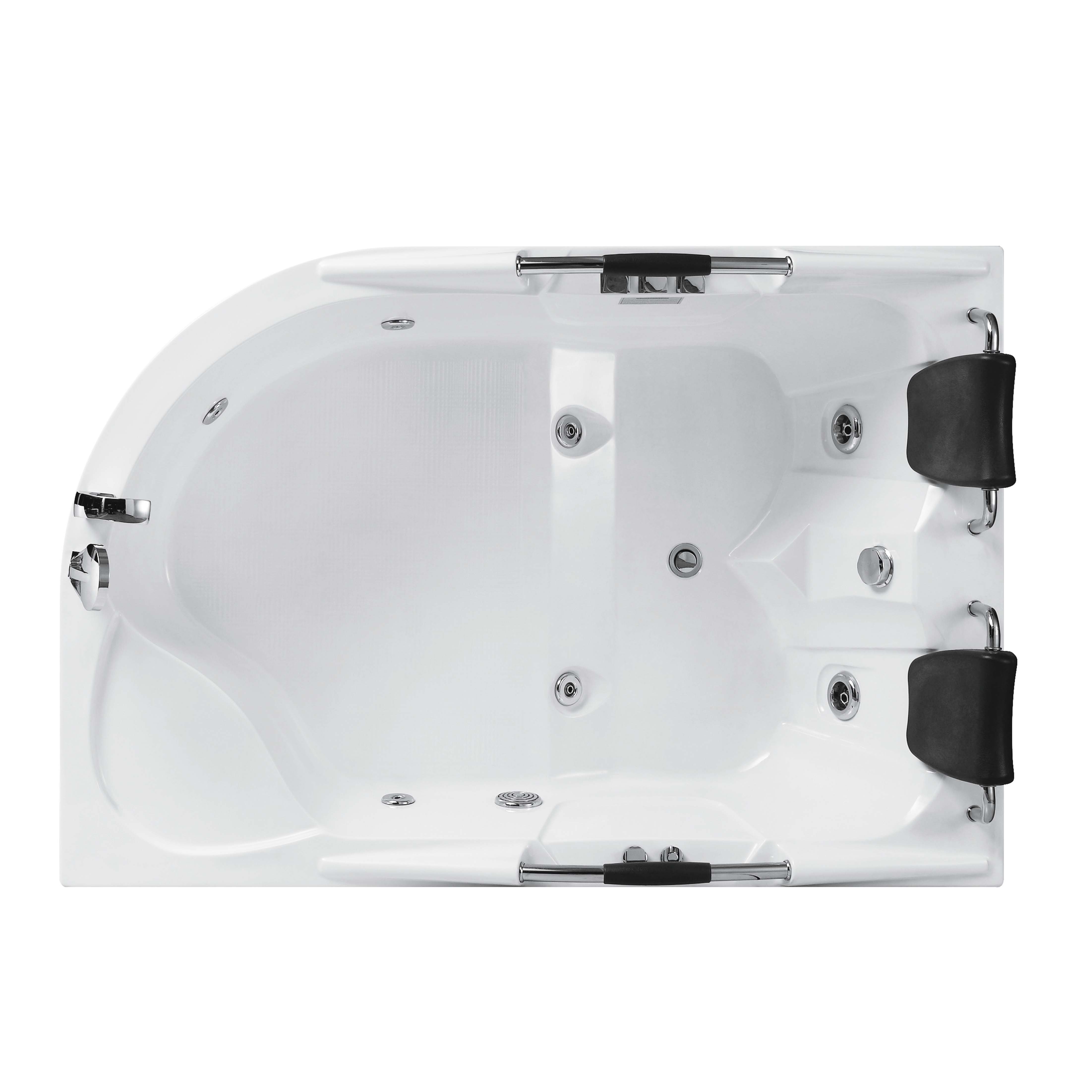 Two-Person Spa Bathtub with Whirlpool Jet System