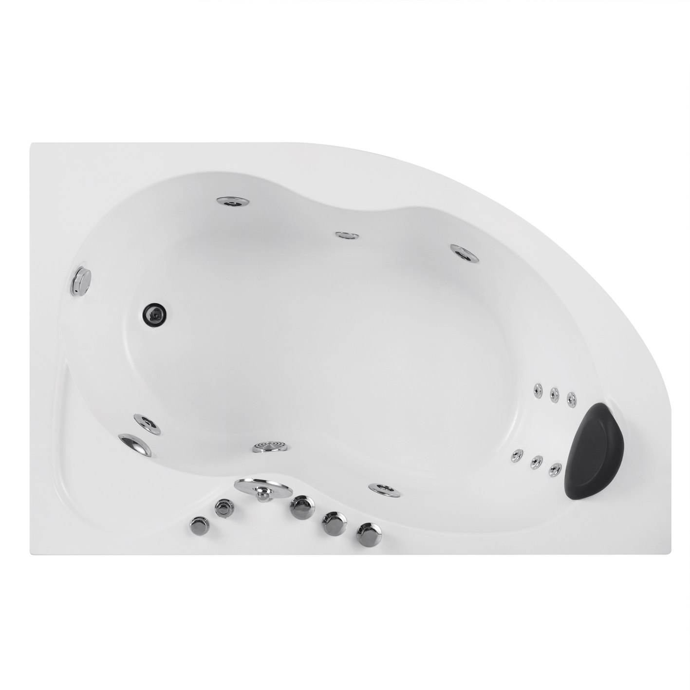Multi-Function Electric Bathtub with Jets and Heating