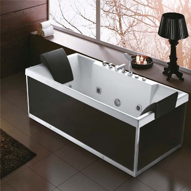 Realize the spatial layout of bathtubs in small-sized apartments
