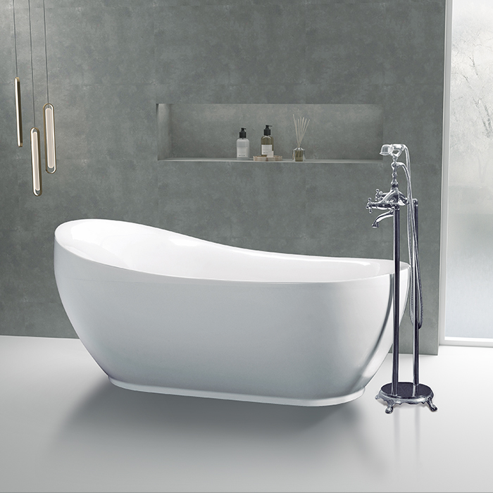Baignoire autoportante en acrylique au nouveau design moderne
