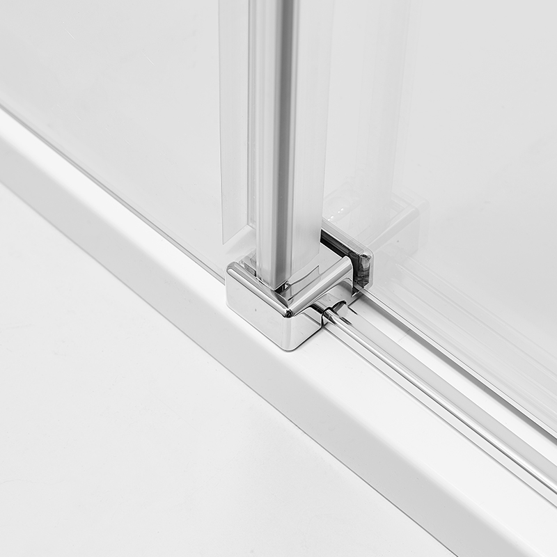 Frameless Glass Shower Enclosure with Door and Panel