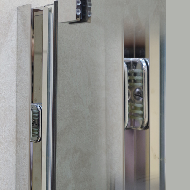 Frameless Glass Shower Room with Bottom Roller Sliding door