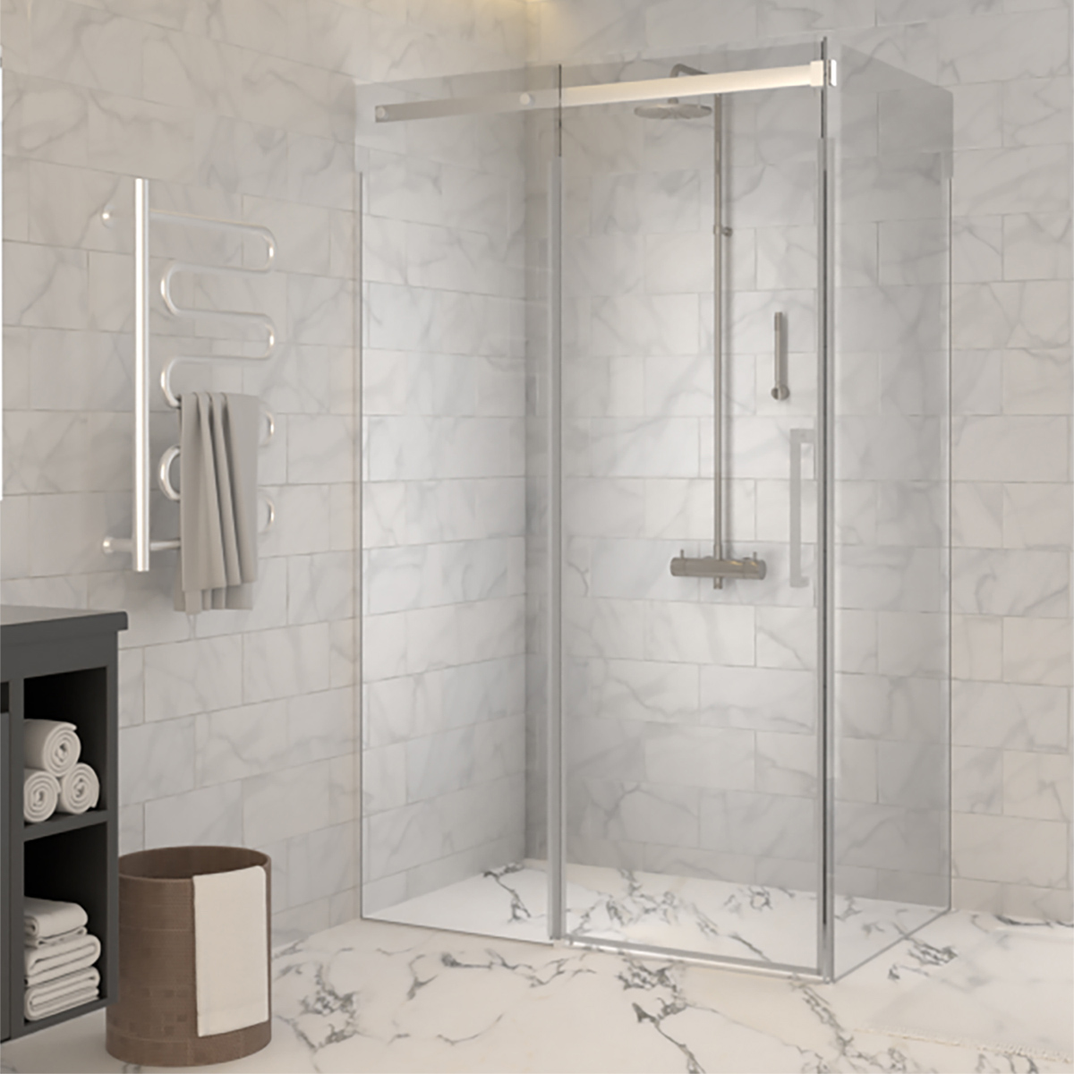 L Shape Shower Enclosure