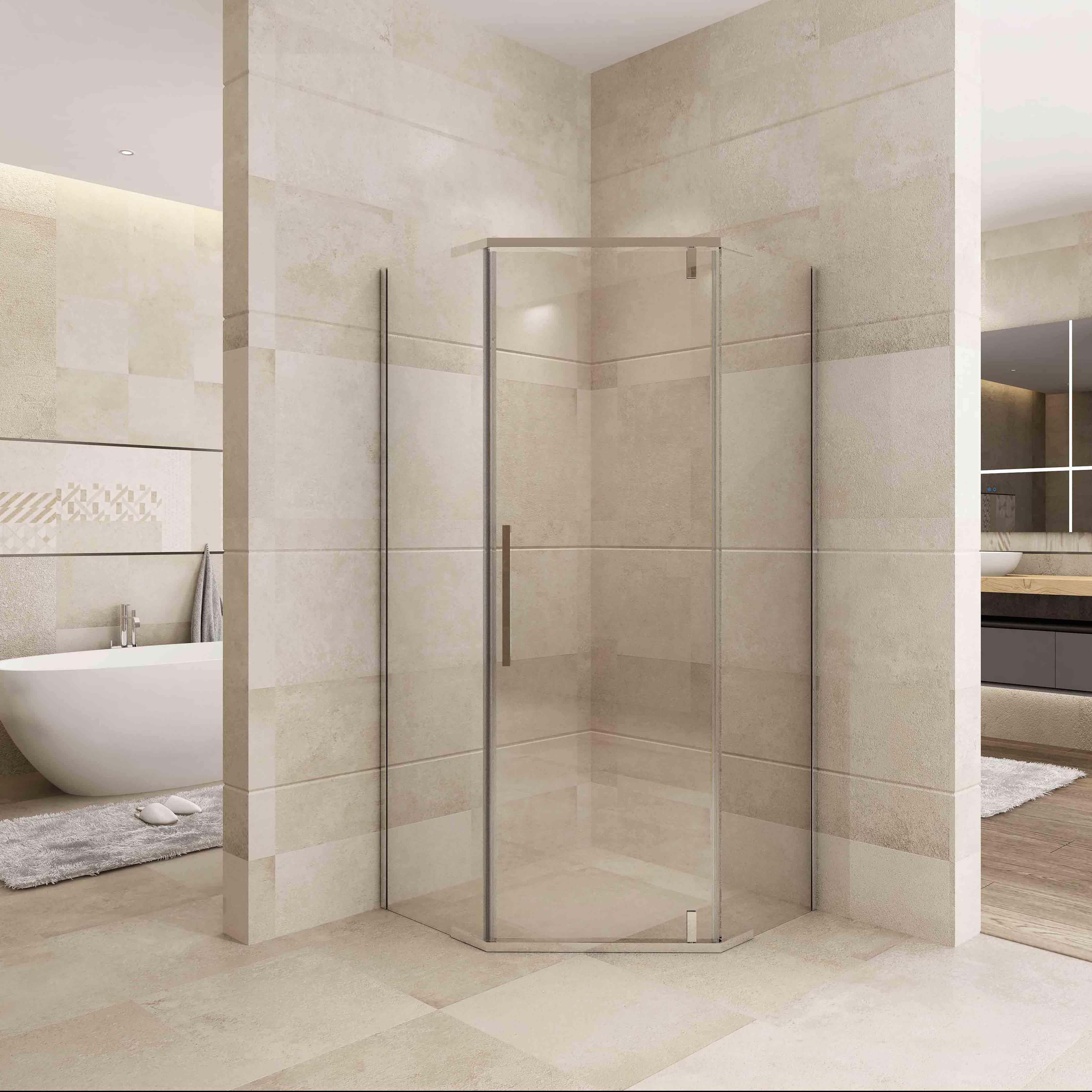 Pivot Door Shower Enclosures