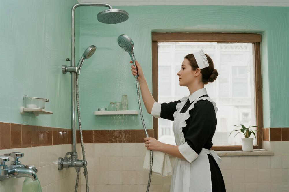 comment enlever les taches de rouille des robinets de salle de bain et des pommes de douche