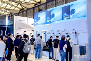 Hegii T8 Smart Shower Set–2025 Kitchen Bath Expo Шанхай