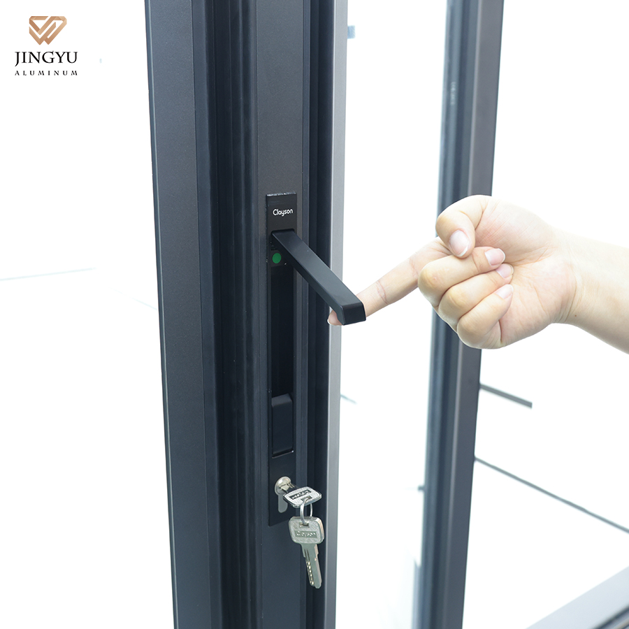 Customized Thermal Break Aluminum Glass Bifold Door
