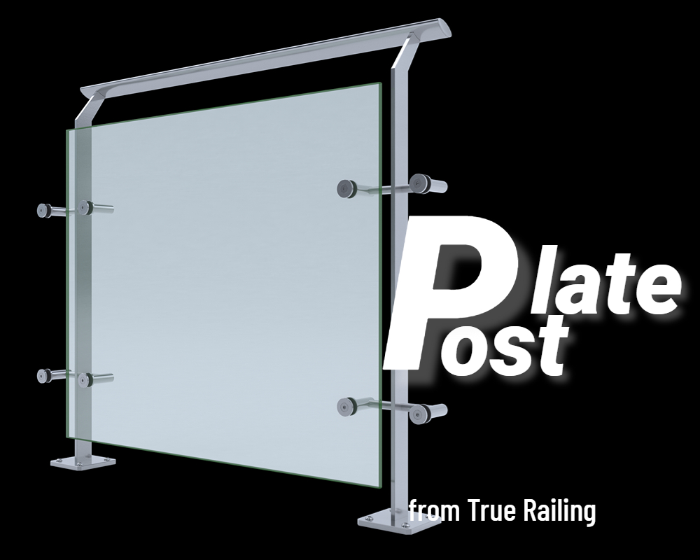 Glass Railing | Plate Baluster | Base Plate