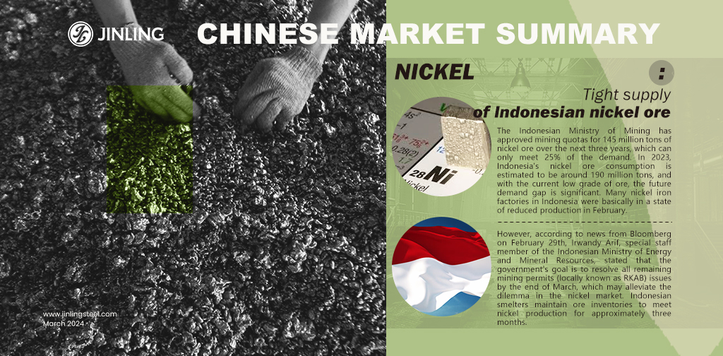 Stainless Steel Market Summary In China|| The nickel market may be subject to a significant disruption (Feb26-Mar1)