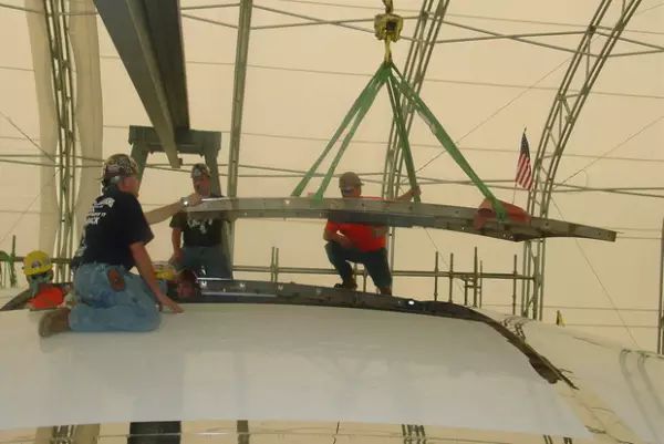 stainless steel round stair