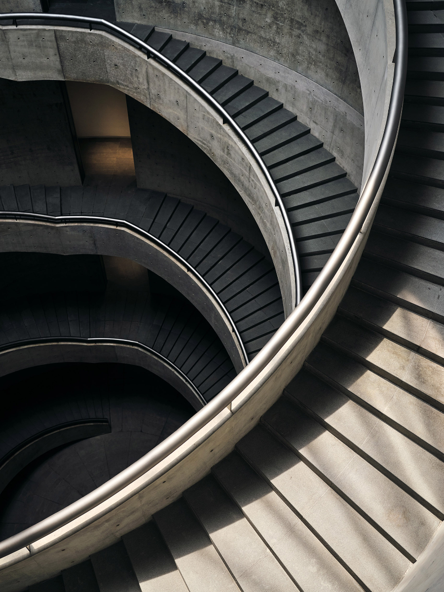 bespoke stainless steel stair