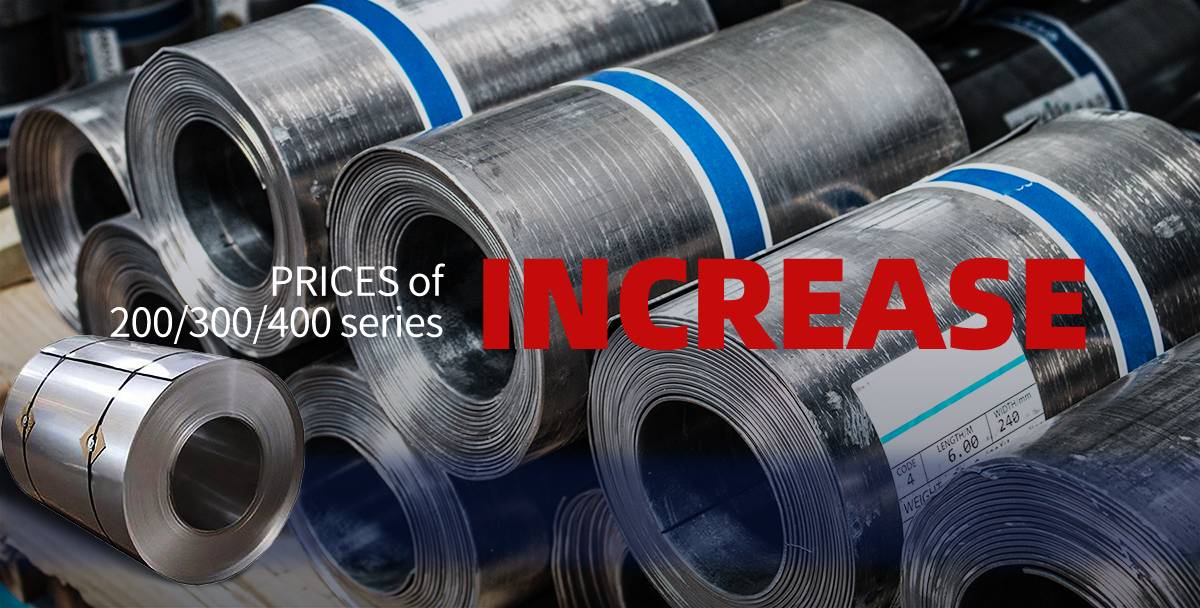 stainless steel prices increase