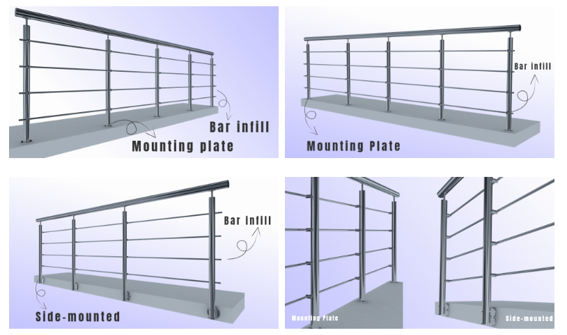 stainless steel guardrail