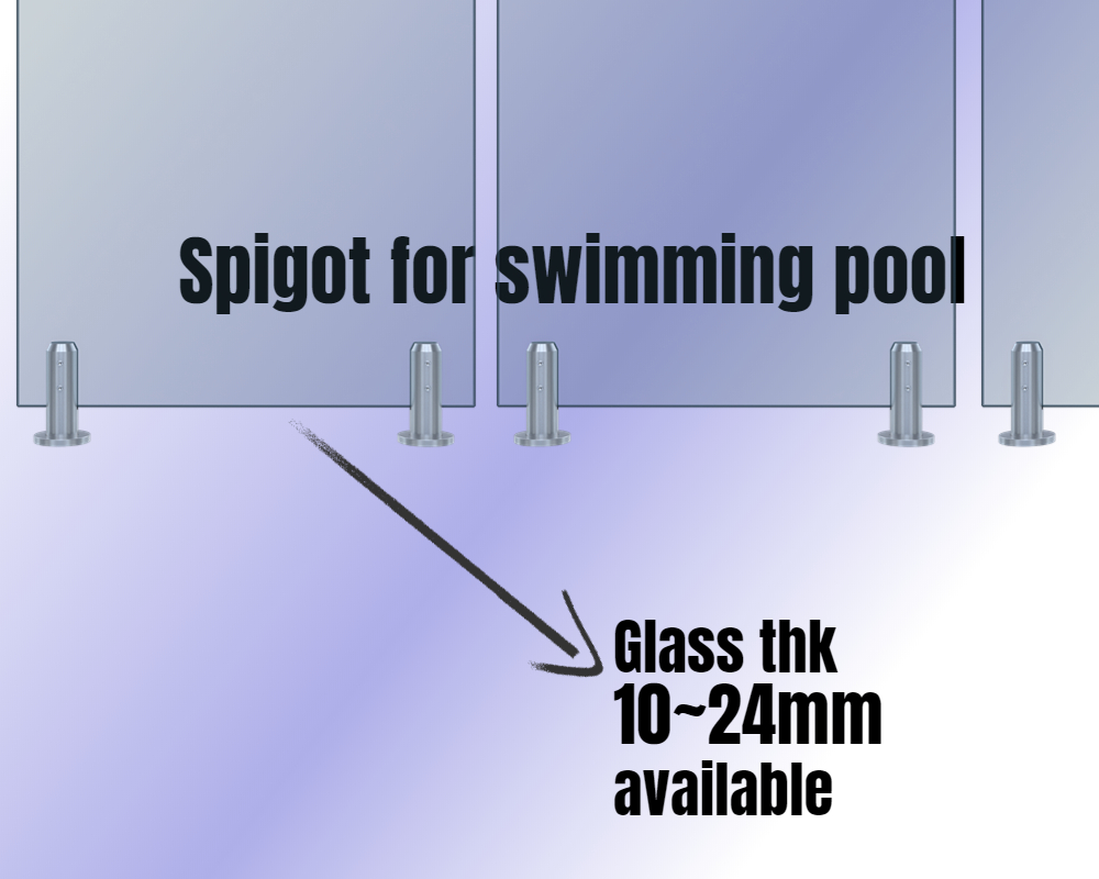 Stainless Steel Glass Spigot