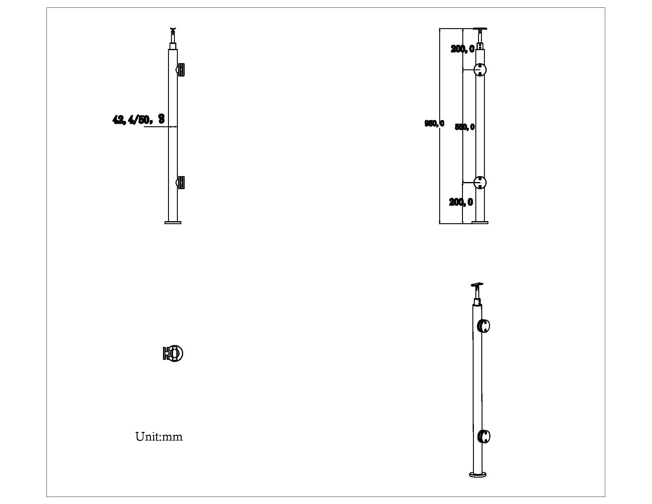 stainless steel railing baluster manufacturer