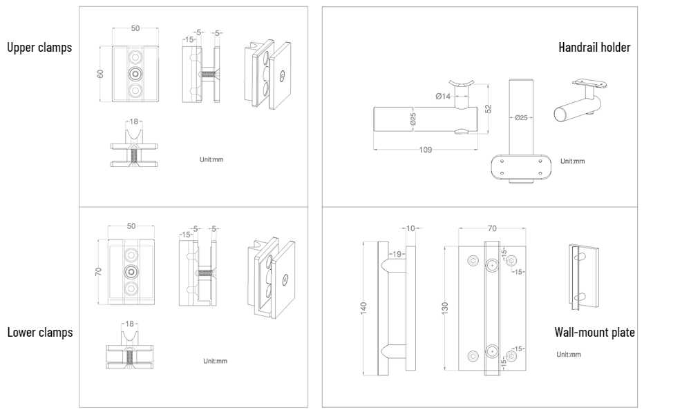 stainless steel balustrade