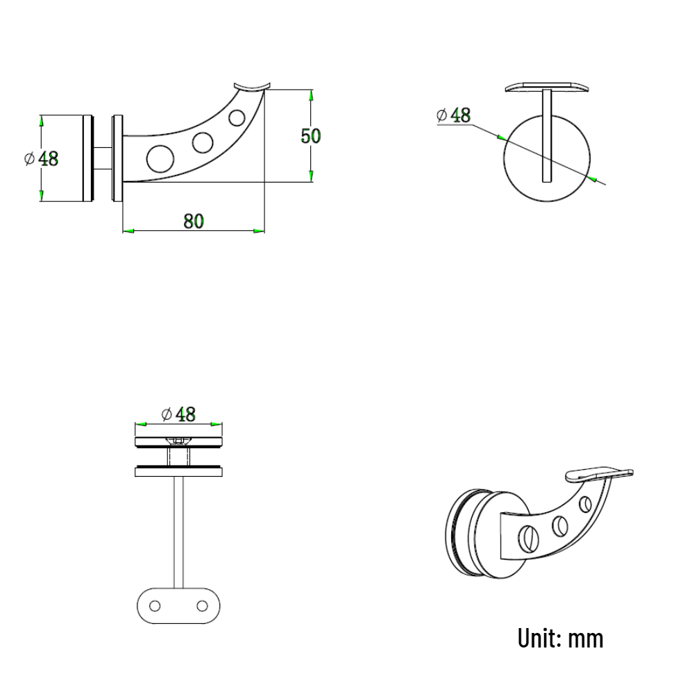 courtyard handrail