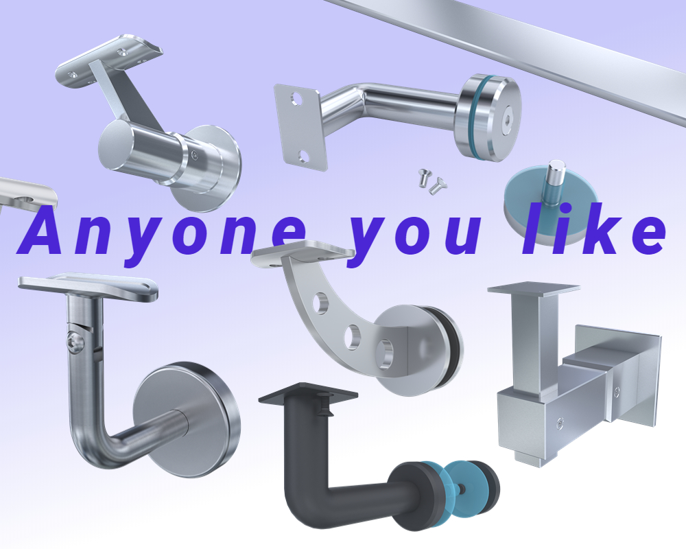 stainless steel wall mounted handrail supplier