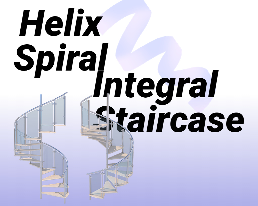 integral spiral staircase