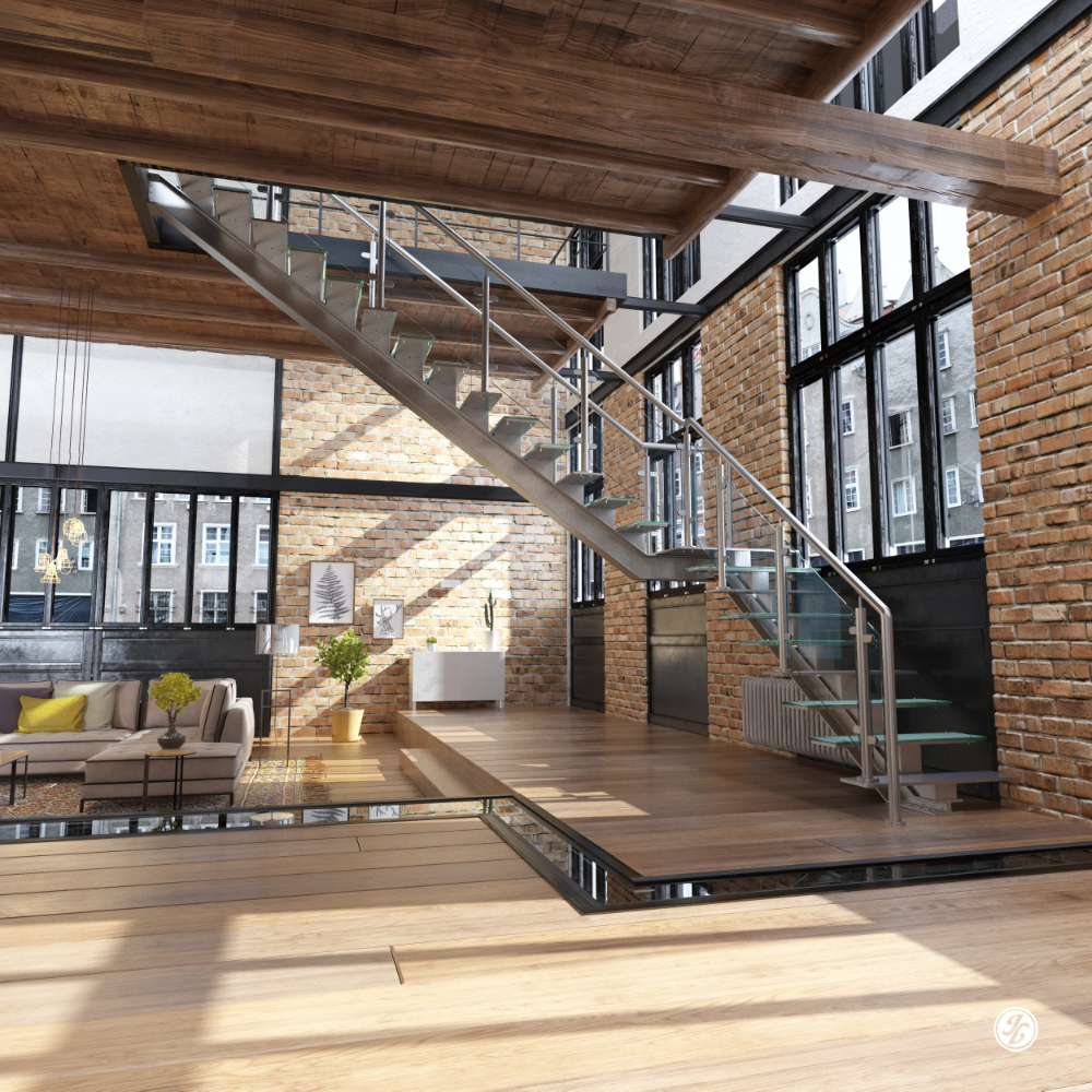 modular staircase for construction