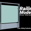 Baluster Railing | Oval tube | Railing Modern