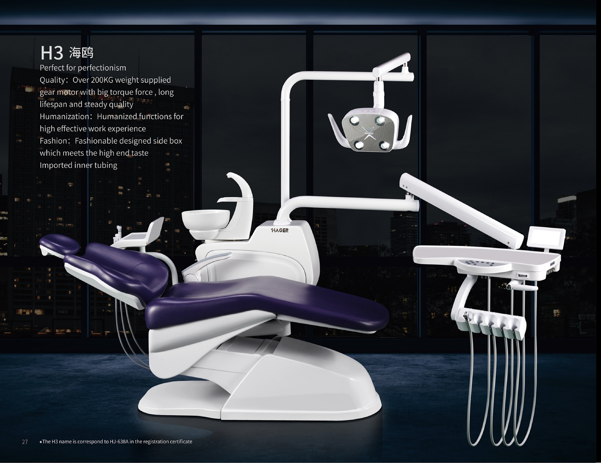 Dental Unit H3 Model