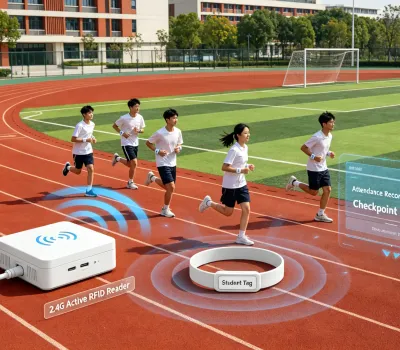 2.4G Active RFID Campus Solution