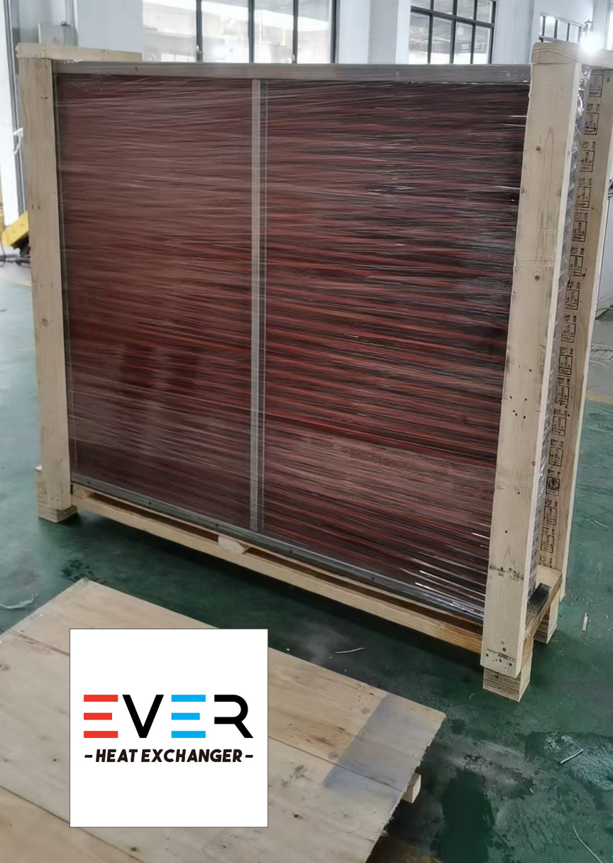 EVER HEAT Copper Tube Copper Fin Radiators for Transformer Cooling in Substations