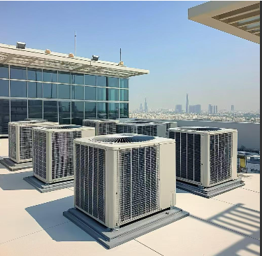 Dry coolers for industrial manufacturing