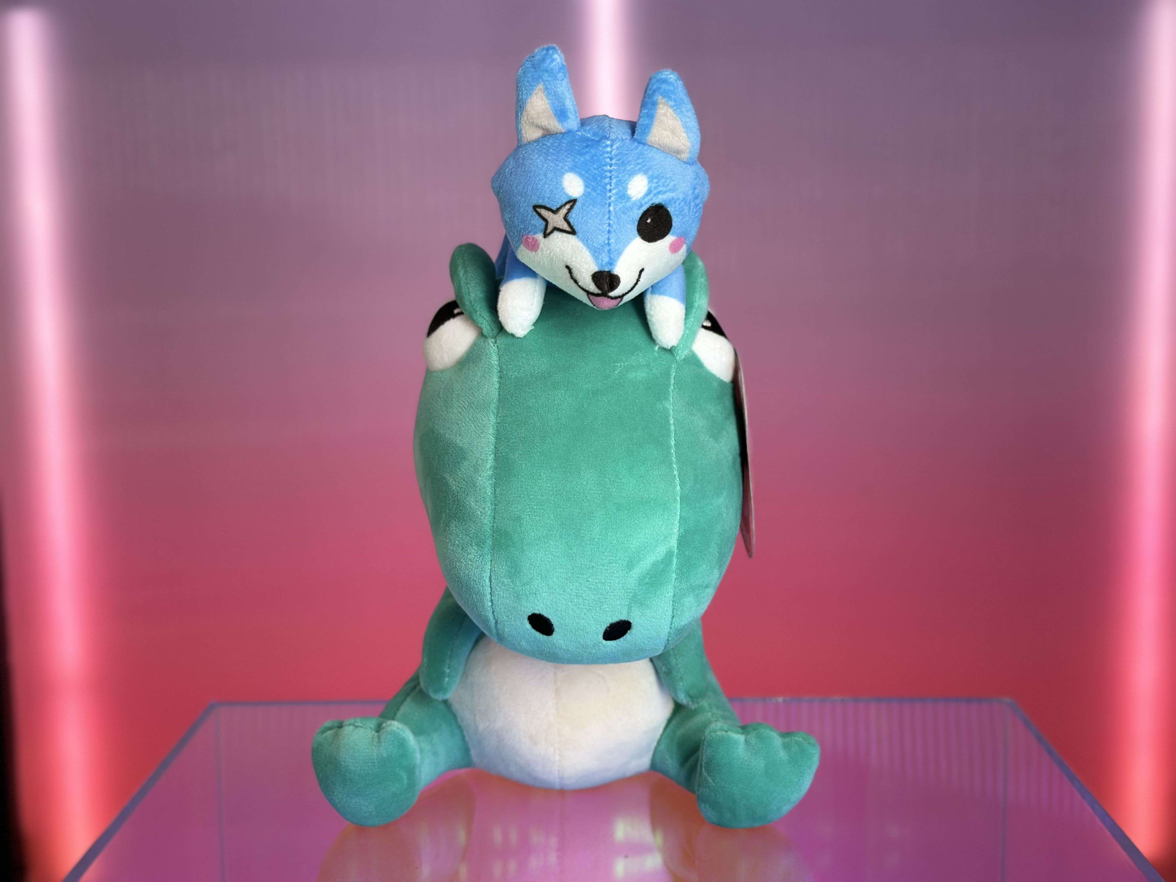 Dinosaur and Wolf.1