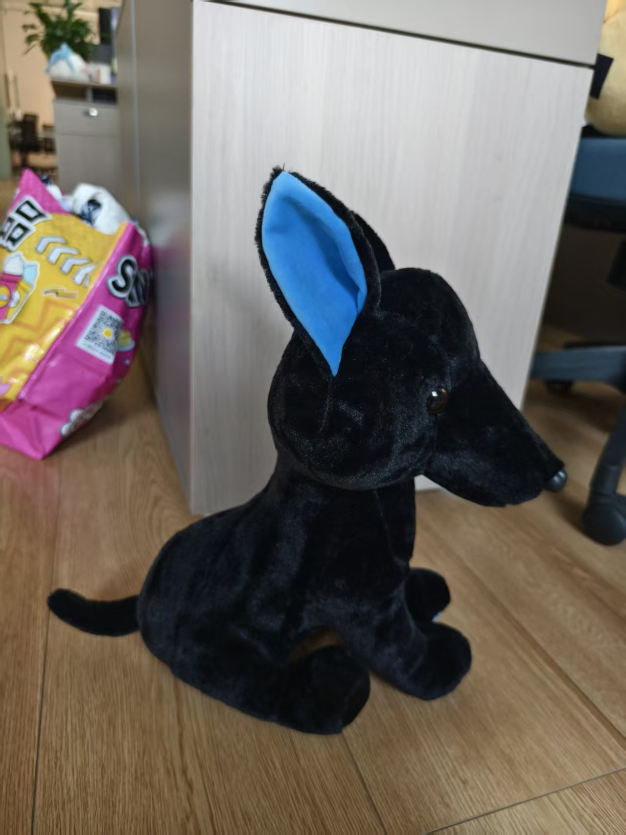 الكلب الأسود