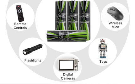 Dry cell battery applications