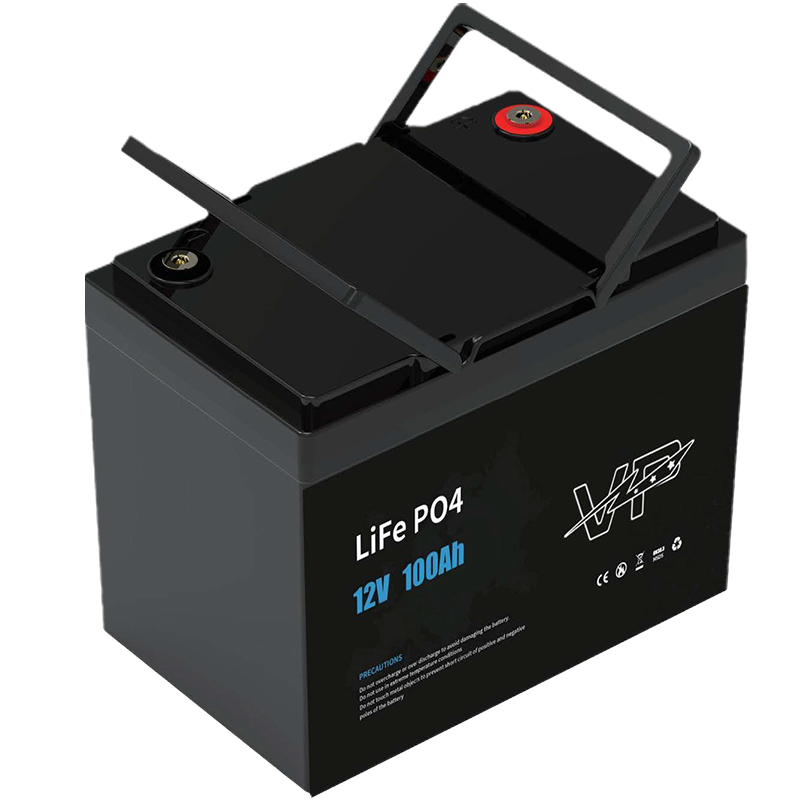 Wholesale Deep Cycle 12V 100Ah LiFePO4 Battery with Built-in BMS Lithium Iron Phosphate for Off-Grid and Hybrid Solar System