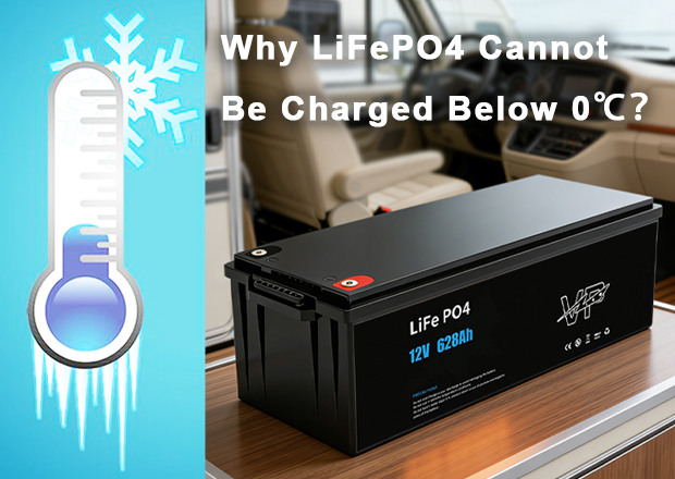 Why LiFePO4 Cannot Be Charged Below 0℃？
