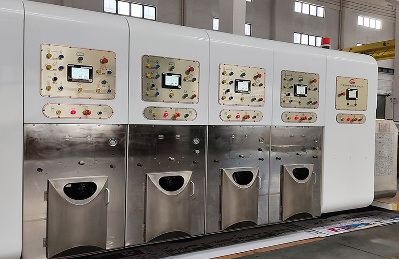 Excellent Flexo 4 Colors Printer Slotter Die Cutter Inline Machine -GMVP-1840