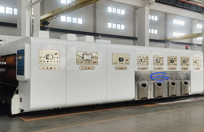 Intelligent Corrugated Carton Box Printer Slotter Die-cutter Machine Flexo Printing Machine GMVP-0924