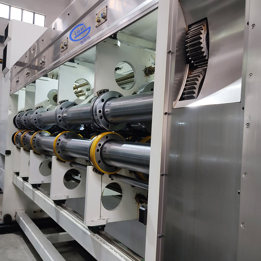 slotter for cardboard box inline machine