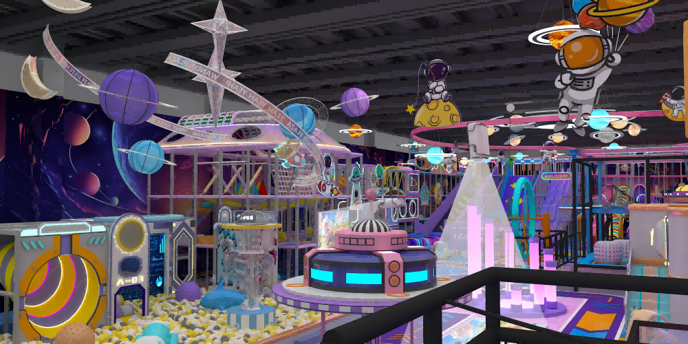 Space-Themed Park