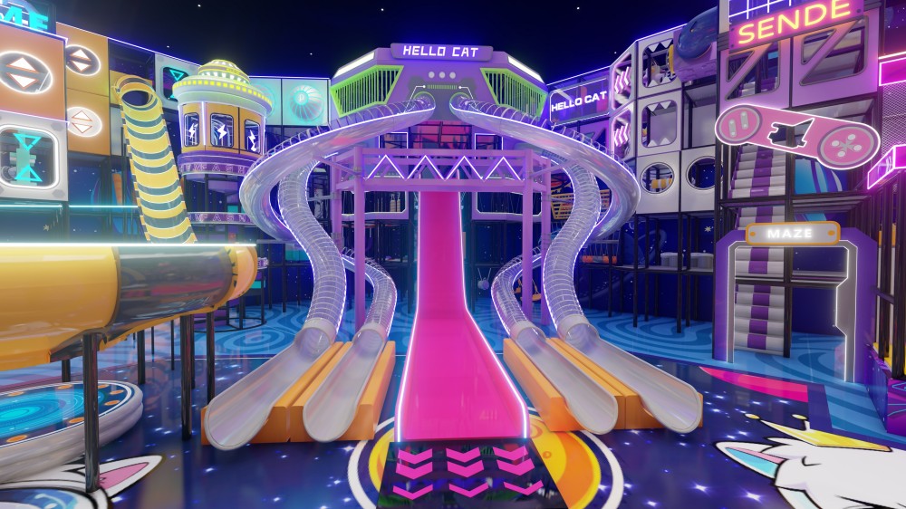 Spiral slide