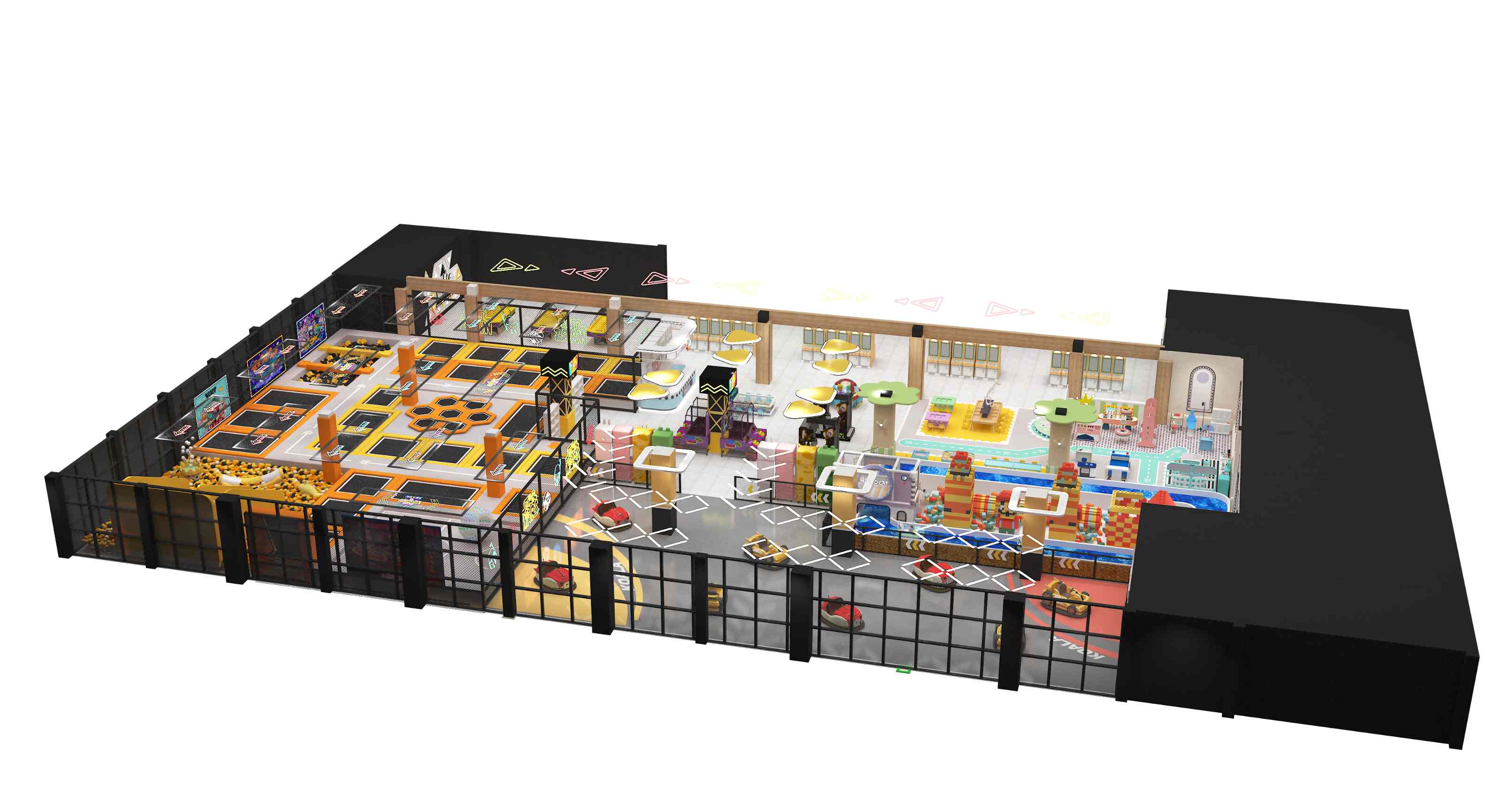 Soar to New Heights at Our Indoor Trampoline Park